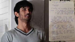 Sushant Singh Rajput Diary pages reveals his future plans