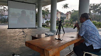 Menarik Minat Investor, Bupati Dompu Promosikan Potensi Daerah Melalui Video Confrence