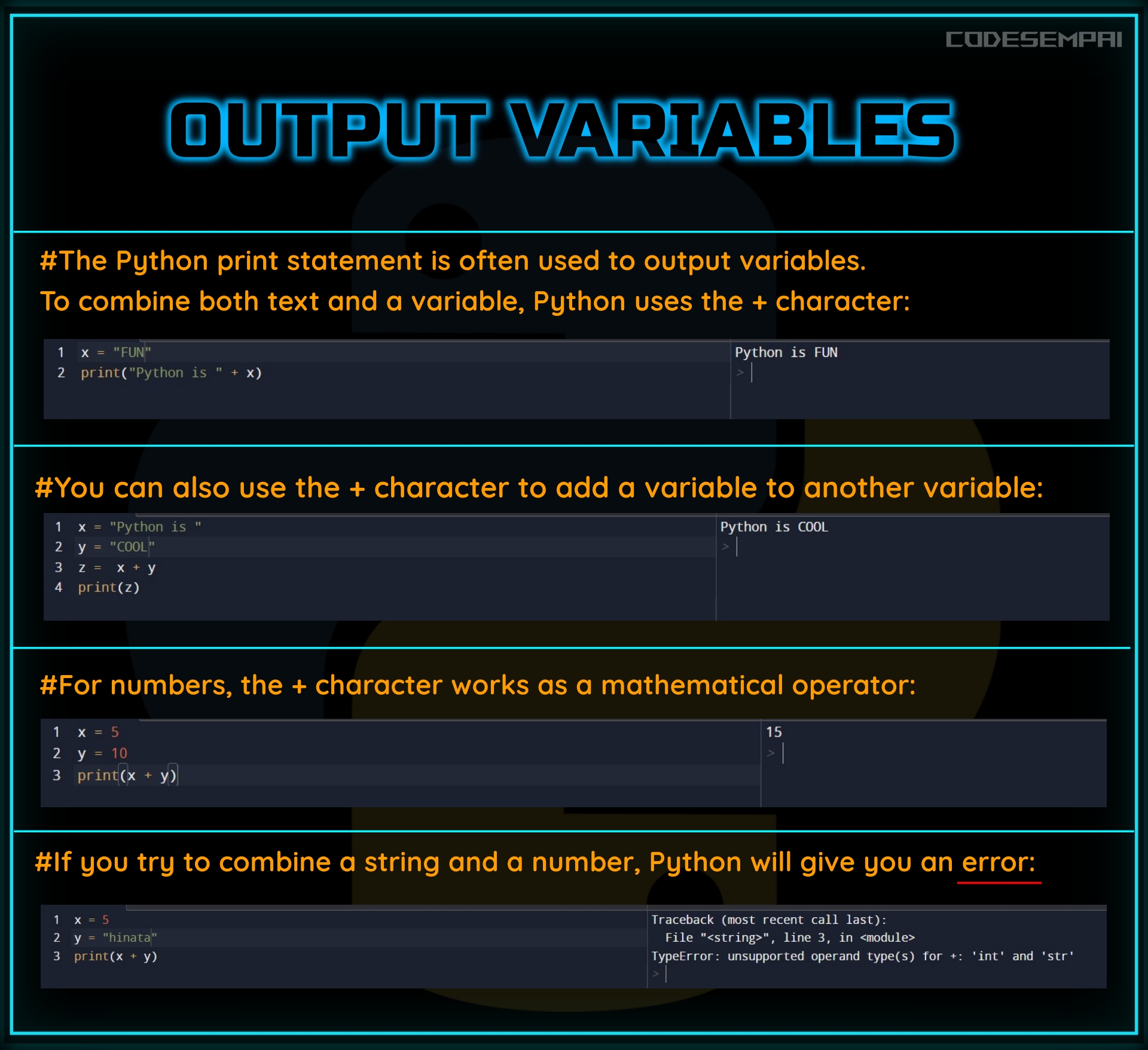 Learn Python | CodeSempai