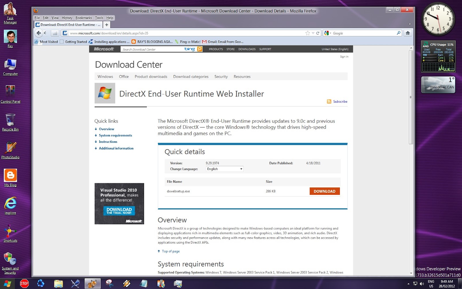 DIRECTX runtime. DIRECTX end-user runtime. DIRECTX runtime download. DIRECTX offline installer. Runtime update
