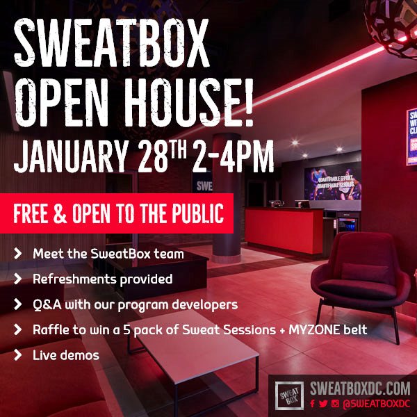U STREET SweatBox to Host Open House January 28