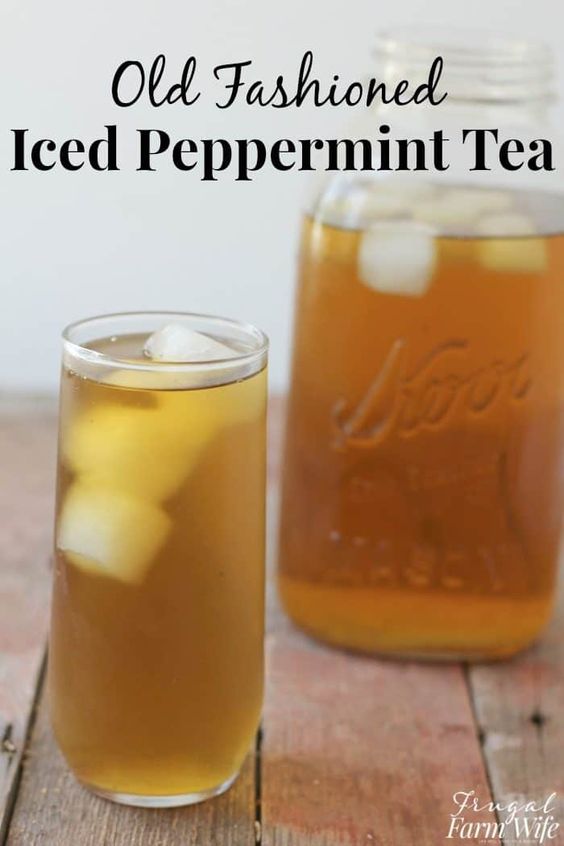 Ice Cold Peppermint Tea Simple Recipe Ideas