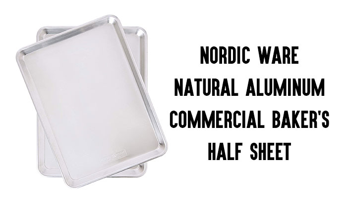 Nordic Ware Natural Aluminum Commercial Baker's Half Sheet