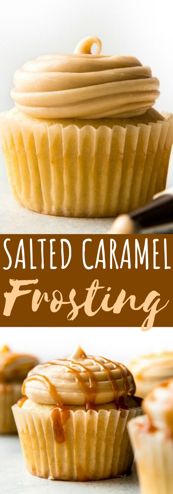 Salted Caramel Frosting #desserts #cake #cupcakes #frosting #cookies