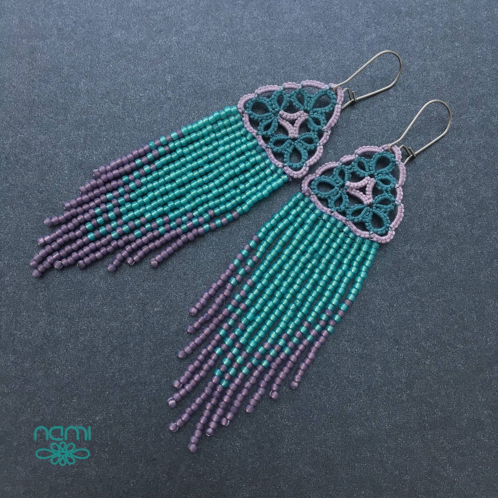 NamiArt Jewelry and Tutorials: Tutorial Native American Earrings