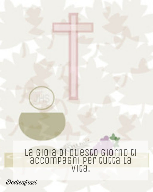 Frasi Auguri Prima Comunione Dedicafrasi