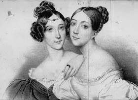 Giulia Grisi (right), with her sister Giuditta