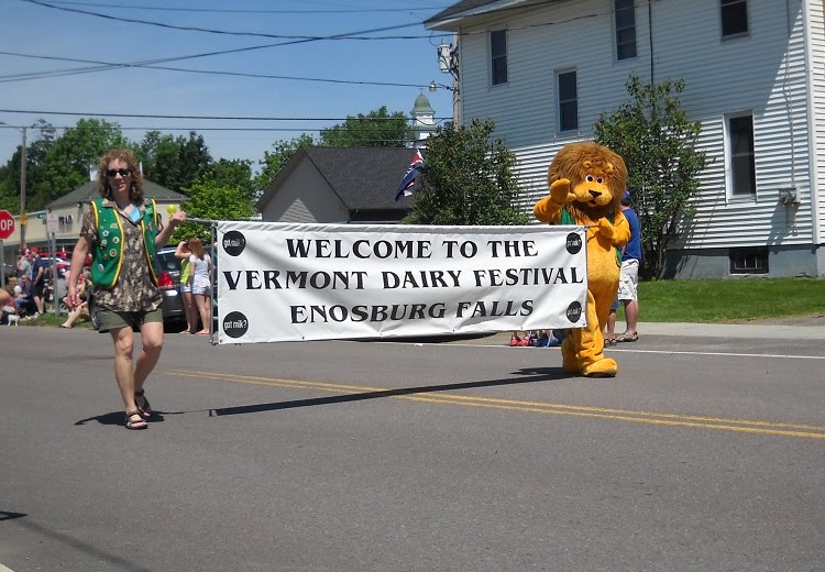 Insane In the Mombrain Dairy Festival Parade.
