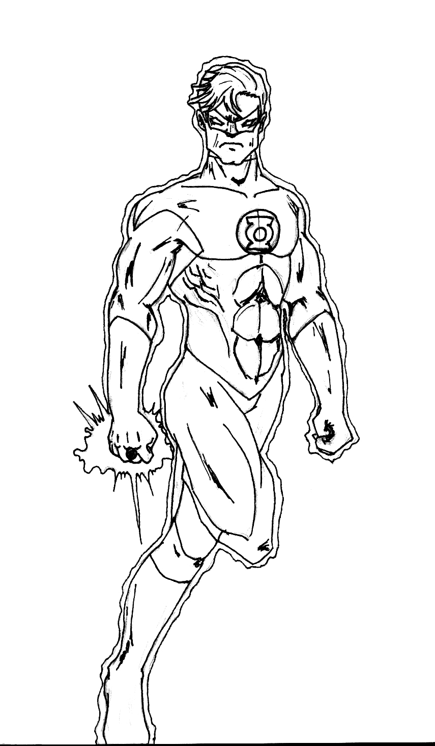 desenhos para colorir do flash