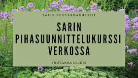 Sarin pihasuunnittelukurssi verkossa