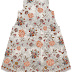 Floral Textile Digital Print Suit Kurti Design - Back 2687