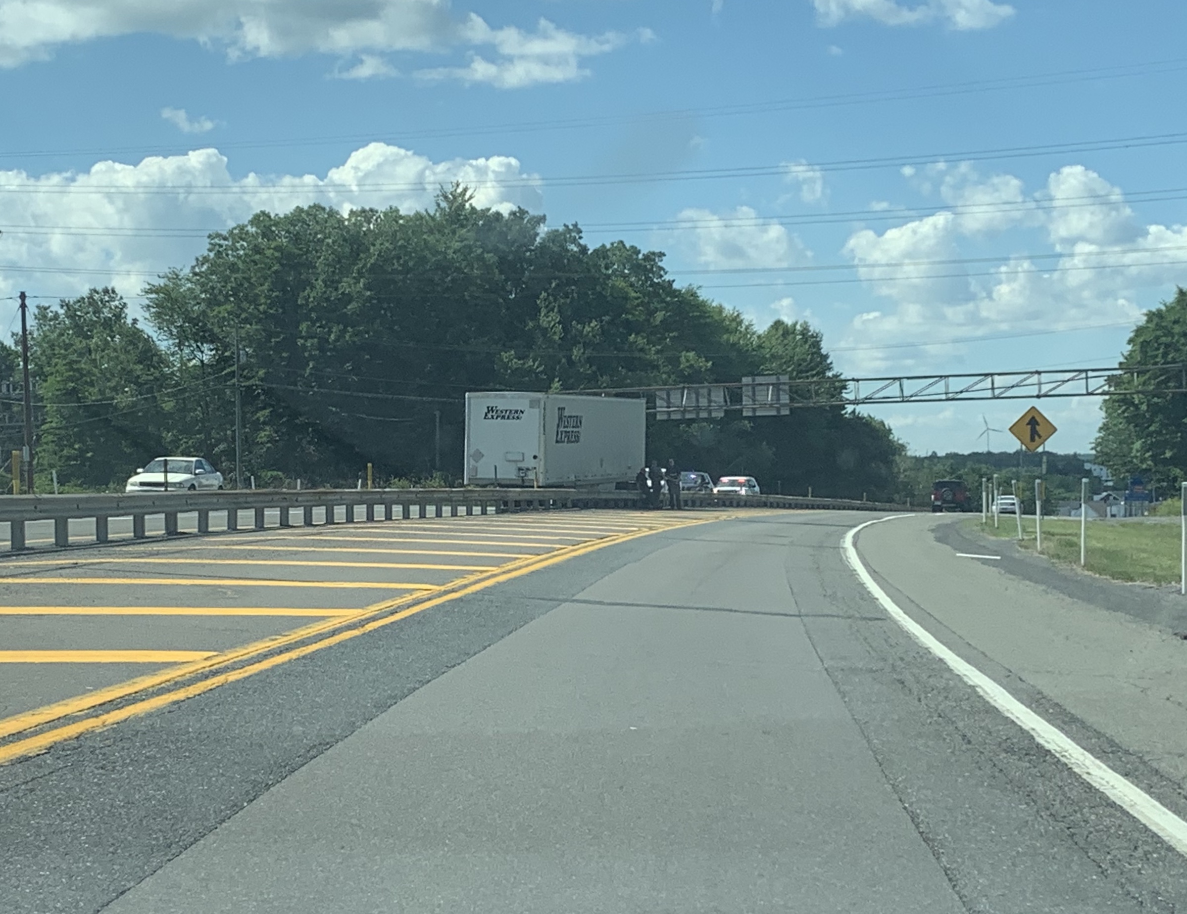 Pursuit Involving Tractor Trailer Begins near Frackville; Incident