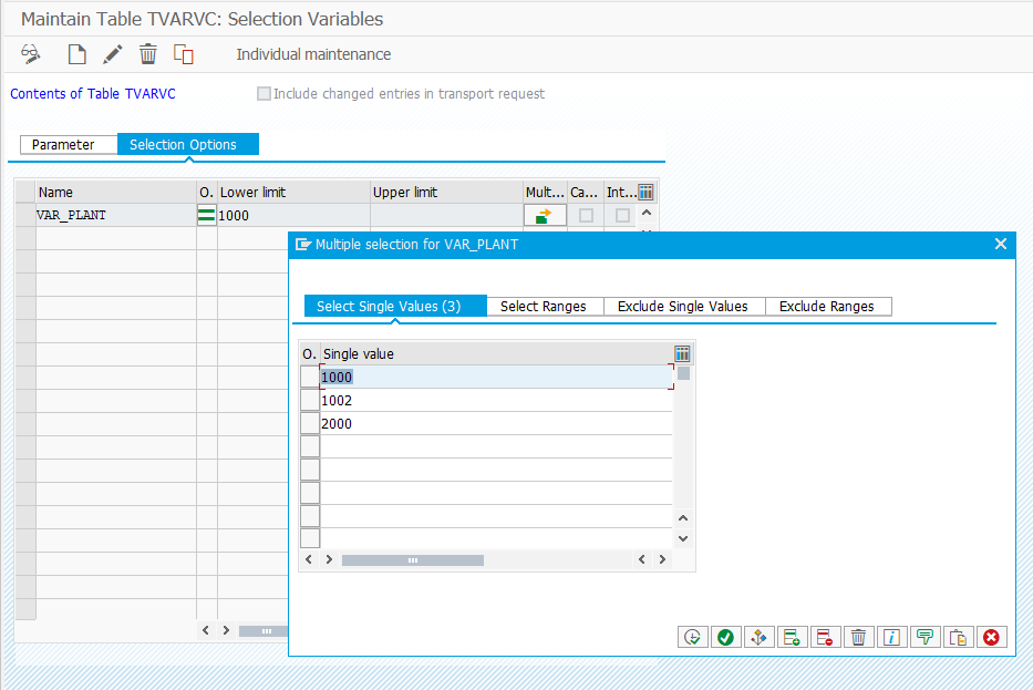 SAP BW on HANA DTP in SAP BW WITH DYNAMIC FILTER (TVARVC VARIABLES)