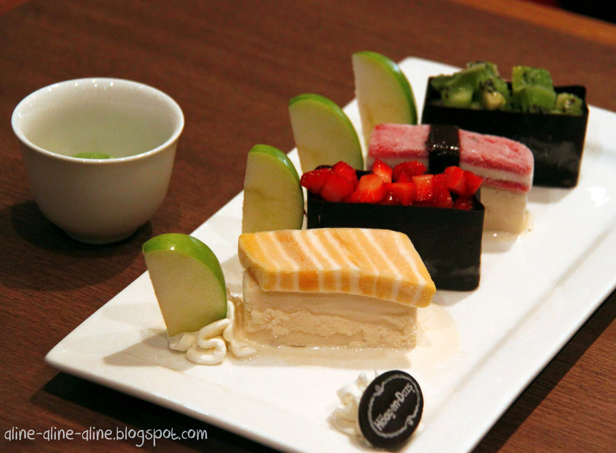 Sushi Ice Cream Haagen Dazs F O O L O S O P H Y Jakarta Food Blog
