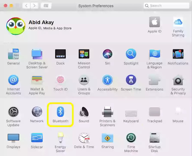 How To Turn ON & OFF Bluetooth In MacBook Pro Air || Now discoverable