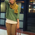Baju Hijab Warna Coklat