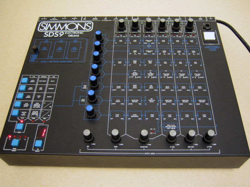 MATRIXSYNTH Simmons SDS9 Analog Digital Drum Synth & EPROM Library