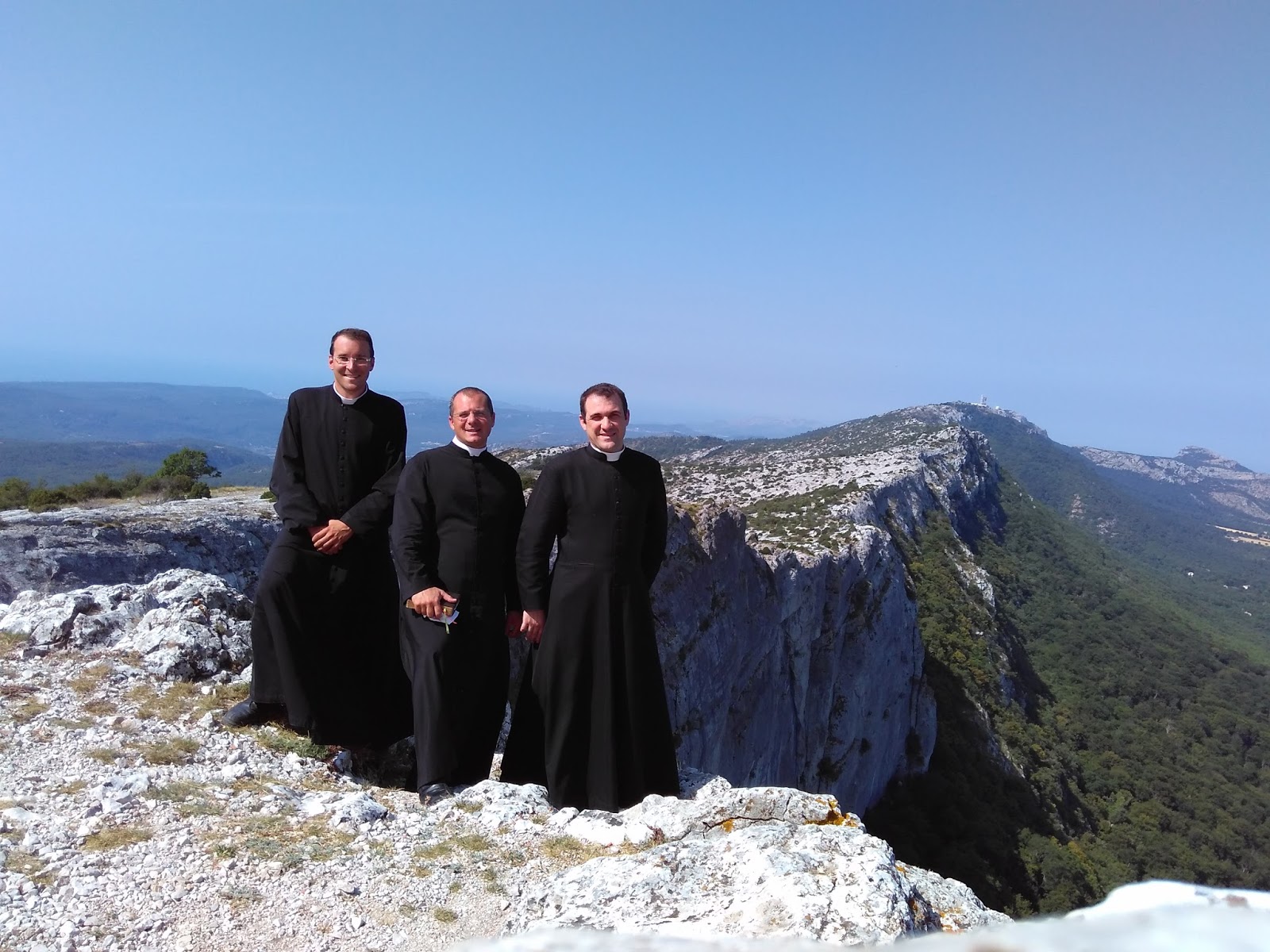 Pèlerinage des prêtres de la Communauté Saint Grégoire le Grand  à la Sainte-Baume