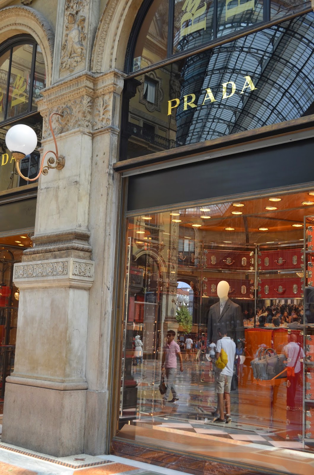 Life Through Preppy Glasses Galleria Victor Emmanuel Milan