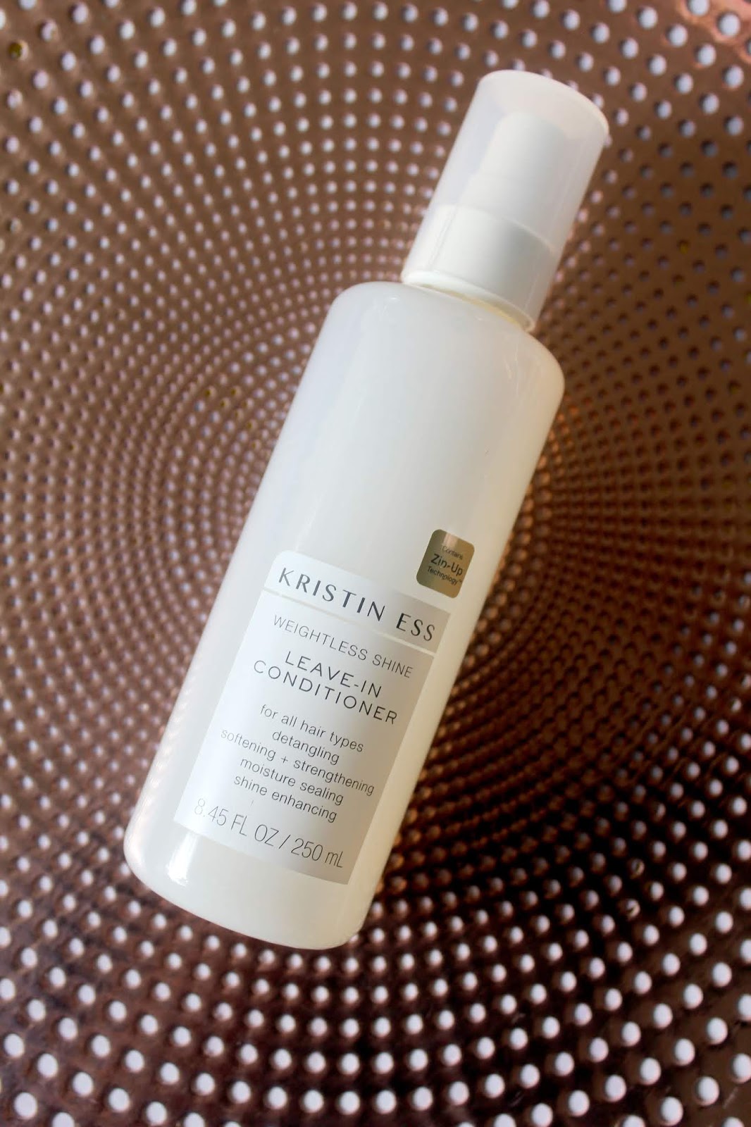 Review Kristin Ess Weightless Shine LeaveIn Conditioner