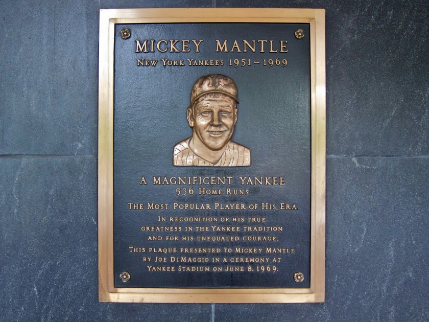 Baseball Hall of Fame... Mickey Mantle