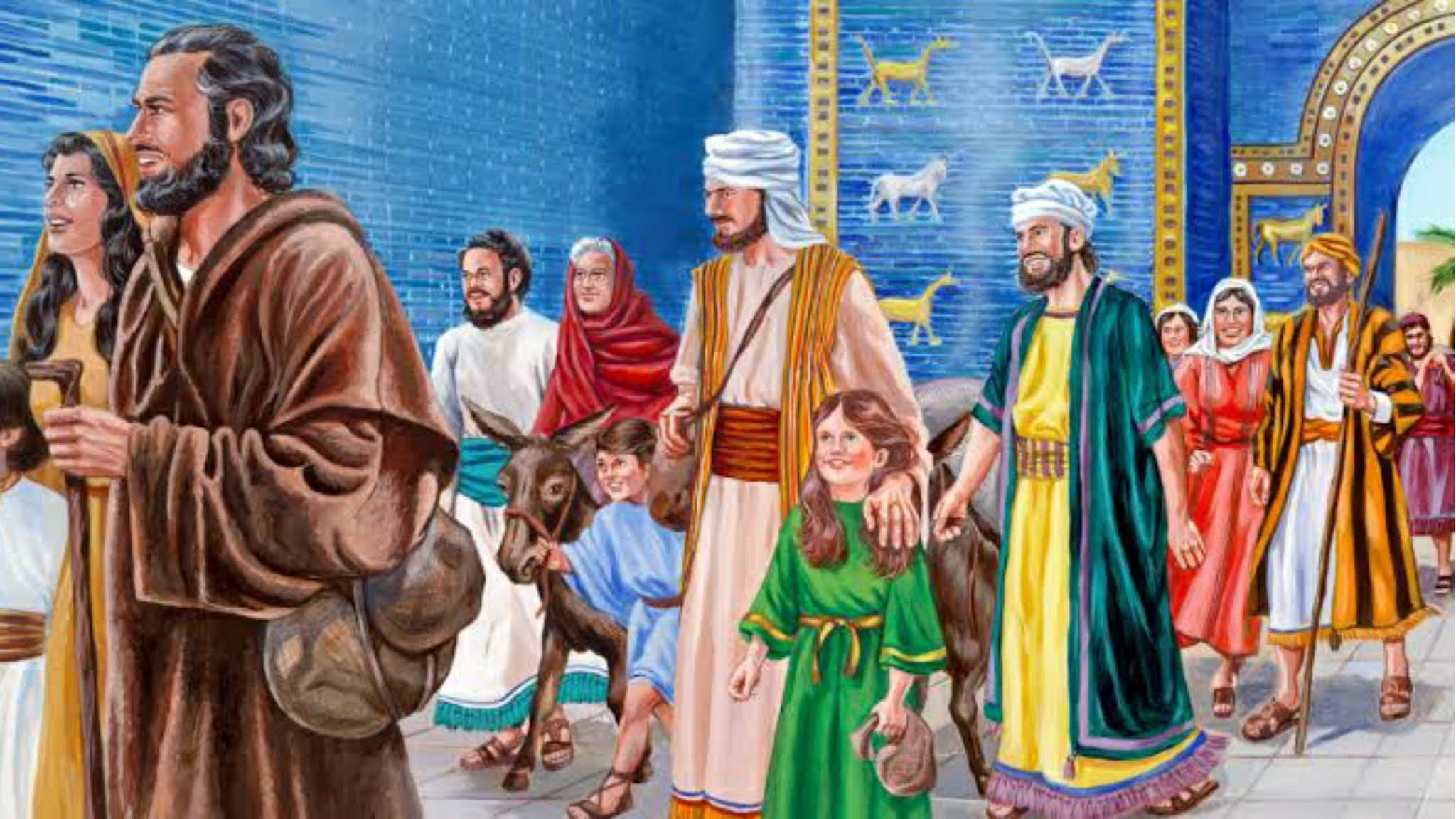 Племя иудейское. Возвращение евреев из вавилонского плена. Ездра и Неемия. Пророк Ездра.