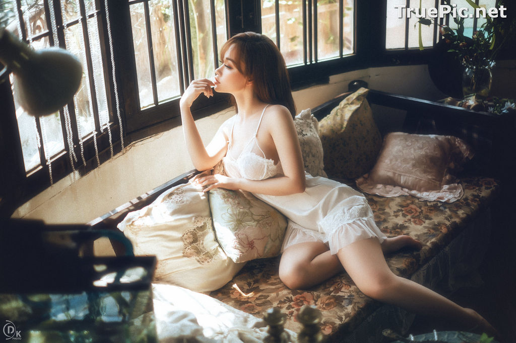 Image Vietnamese Hot Model - Sleepwear and Lingerie Under Dawnlight - TruePic.net - Picture-31