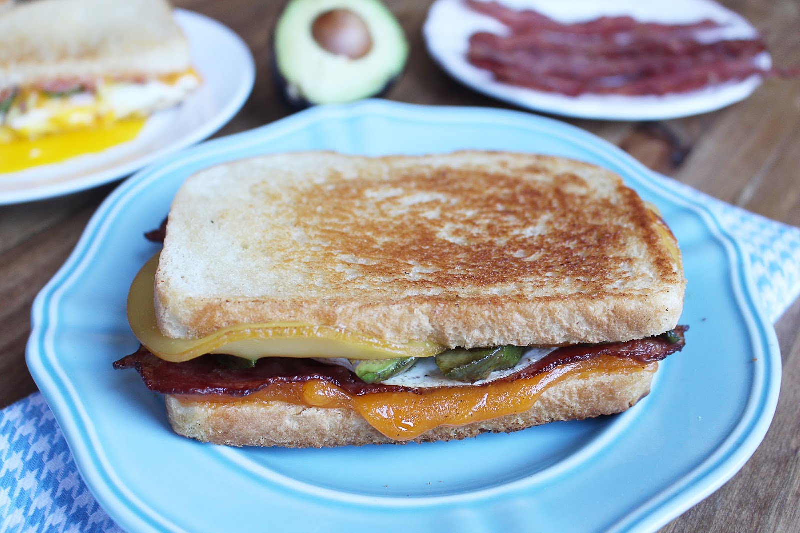 Kylee's Kitchen Deluxe Grilled Cheese Sandwich