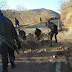 Pistoleros dañan otra vez la carretera Apatzingán-Aguililla
