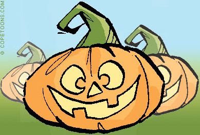 Pumpkin Patch Cartoon - KANDILO LIFE
