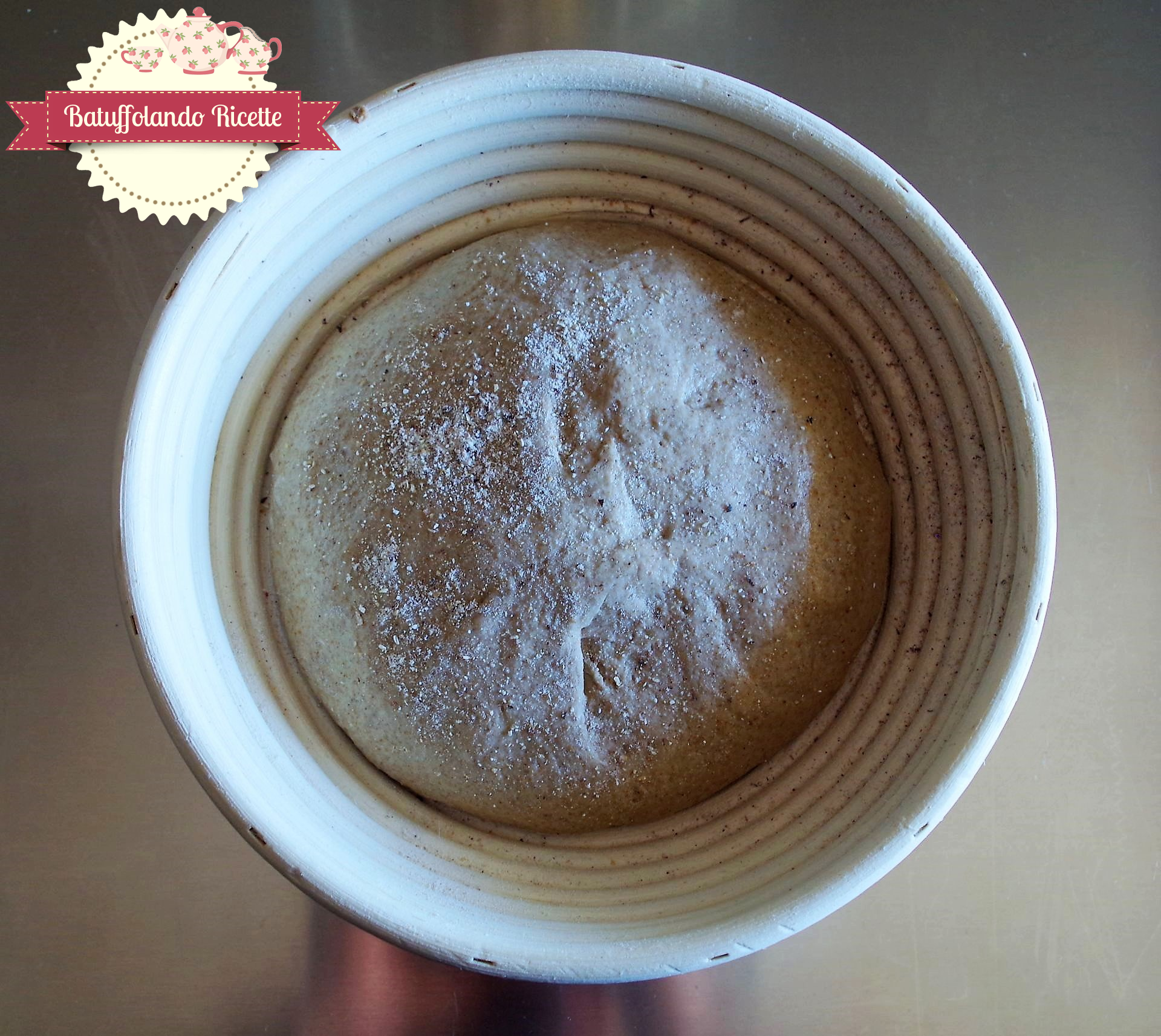 Batuffolando Ricette: Pane di segale e farina tipo 2 (con lievito madre)