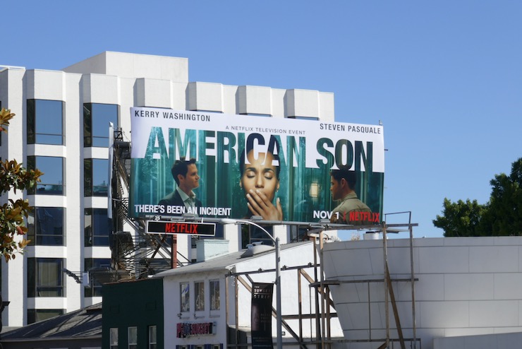 American Son Netflix billboard Sunset Strip American Son Netflix billboard