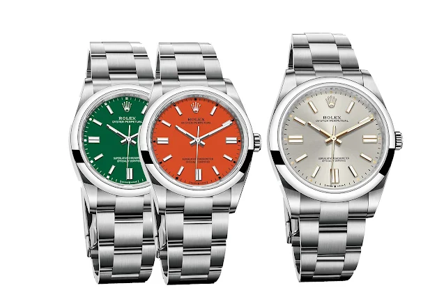 Rolex Oyster Perpetual 41 mm and 36 mm, the new 2020 models