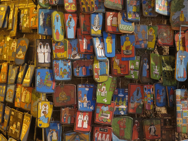 Artesanía en el zoco de Marrakech