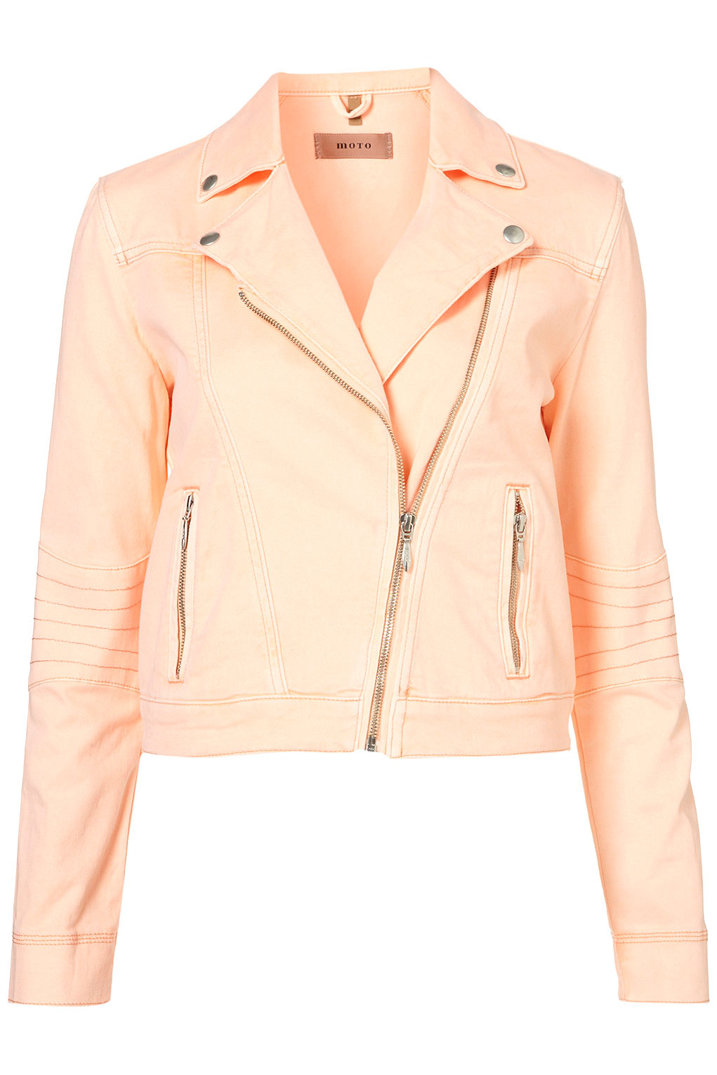 vanilla and strawberry ice cream baby Colored Denim Jackets