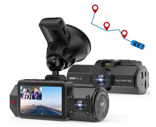 Vantrue N2S 4K Dual Dash Cam Car Dashboard Camera