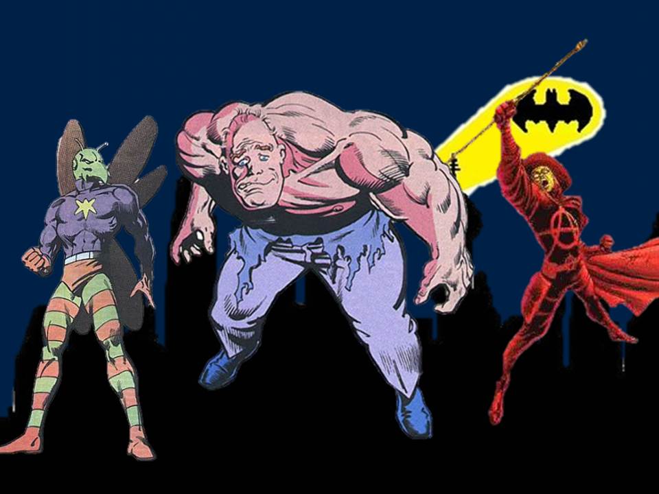 Dave's Comic Heroes Blog Gotham Guide Killer Moth, Amygdala and Anarky