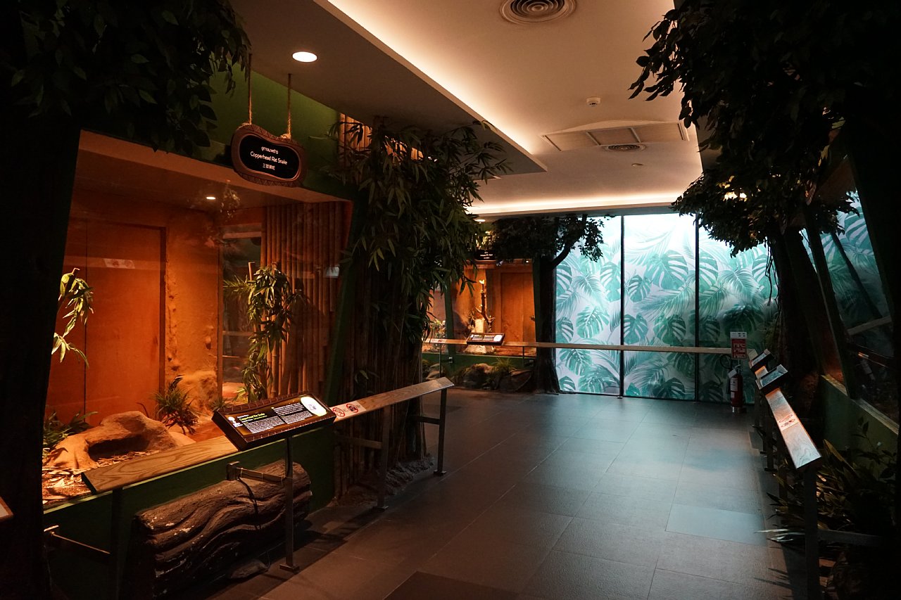 泰国の変なスポット Siam Serpentarium / Bangkok