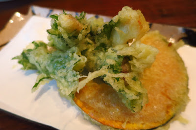 Suju Japanese Restaurant, white fish shisho tempura