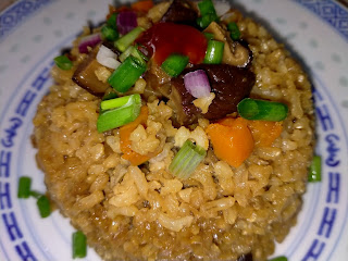 Kimmy-Steamed Savoury Rice With Assorted Ingredients