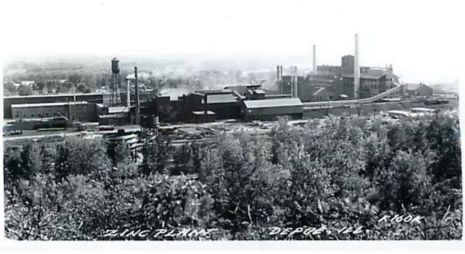 Towns and Nature DePue, IL New Jersey Zinc Co., Depots and Old Grain