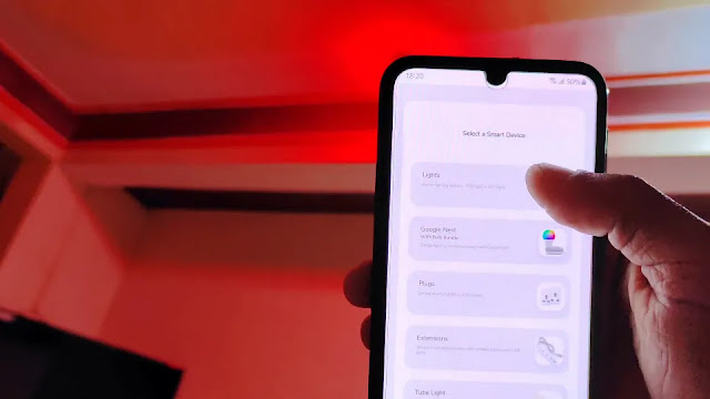 click on lights smitch smart lights