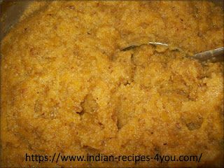 pumpkin halwa