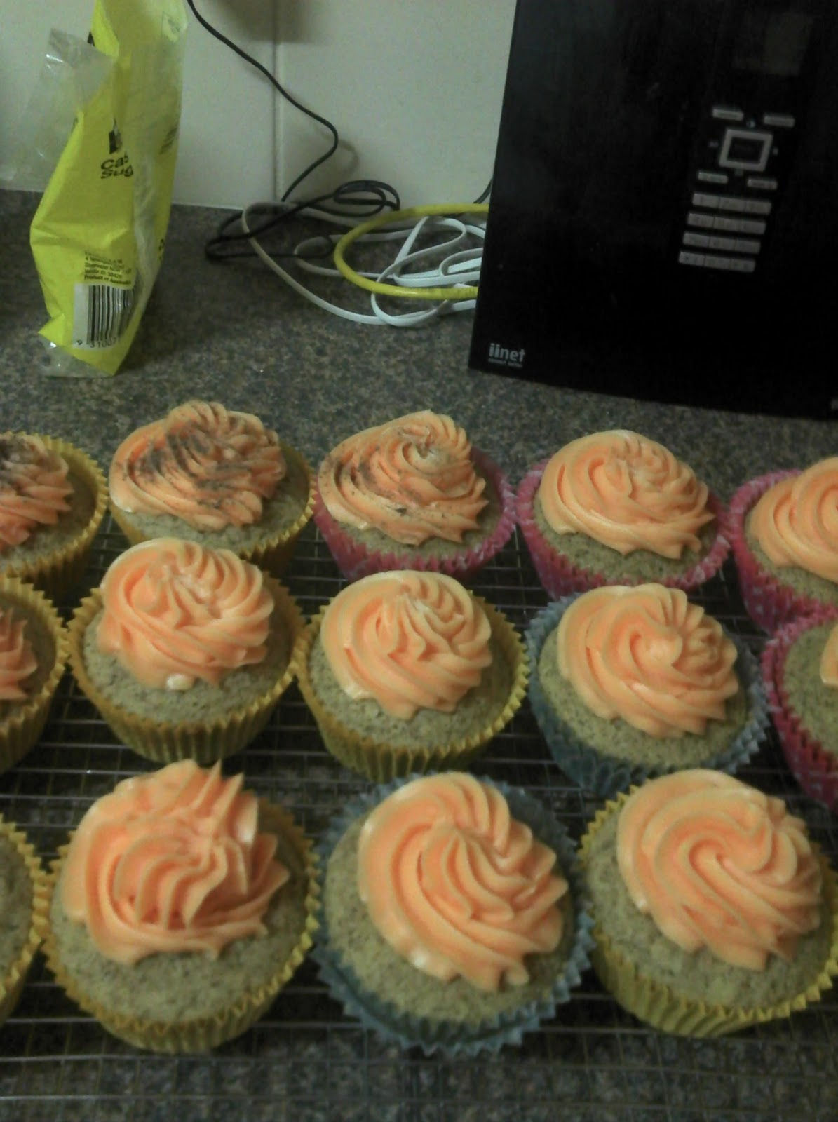 Sweetgum Bakery Jaffa Choc cupcakes with Jaffa buttercream