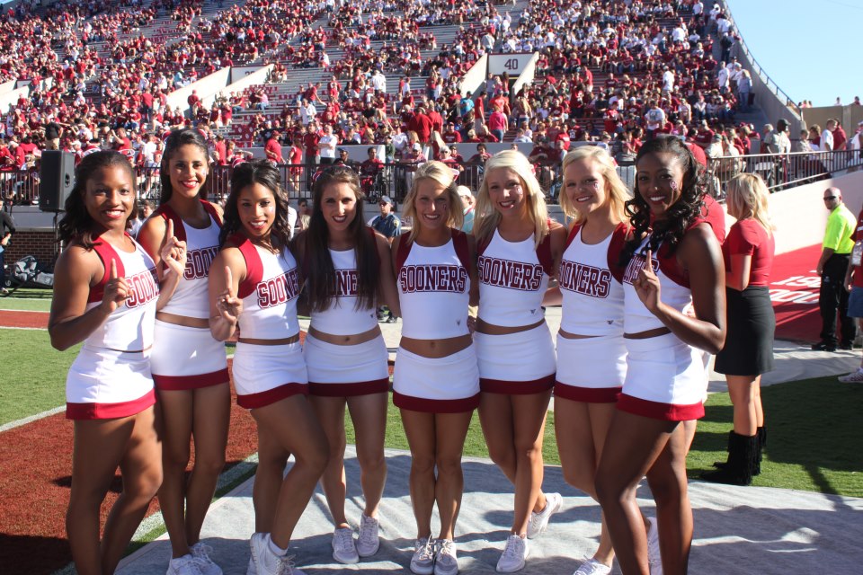 University of Oklahoma Cheerleaders STORIES WALL LIFESTYLE sorted by. relev...