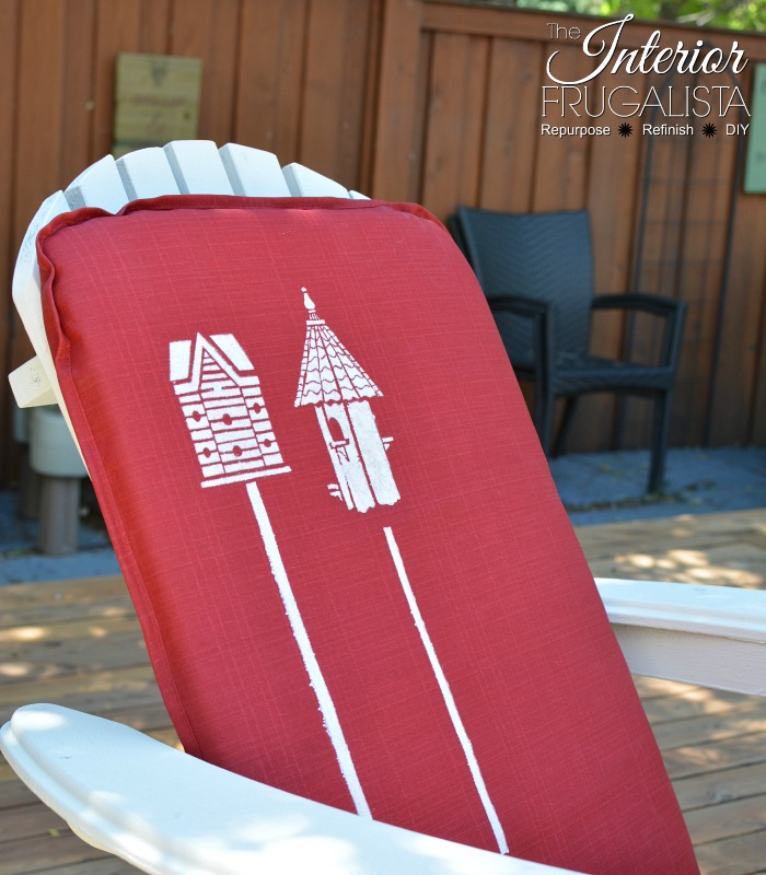 From Drab To Fab Outdoor Chair Cushions On A Budget Interior Frugalista
