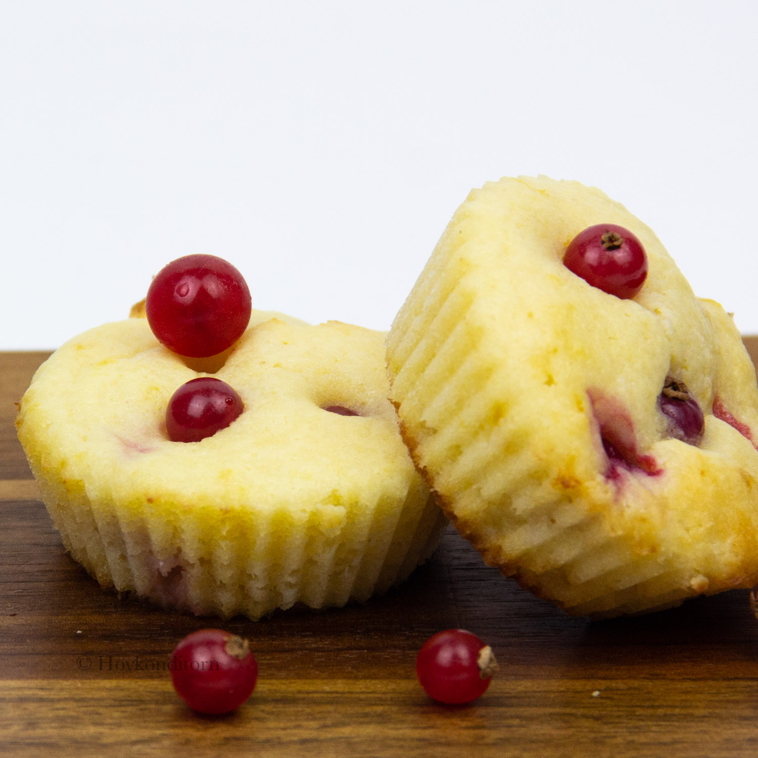 Lemon Red Currant Muffins