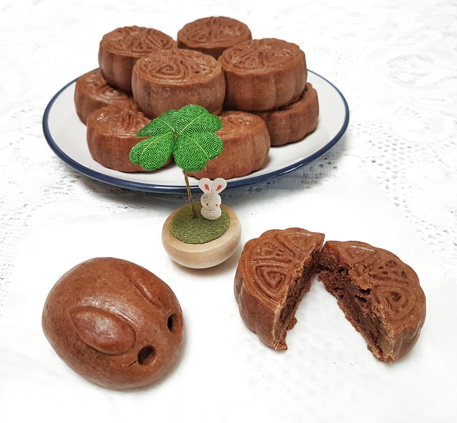 Salted Caramel Chocolate Mooncakes Recipe