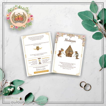 Undangan Pernikahan Tema Jawa Kejawen Jogja
