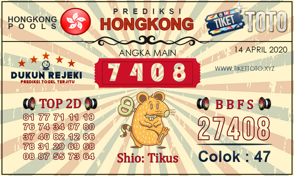 Prediksi Togel HONGKONG TIKETTOTO 14 APRIL 2020